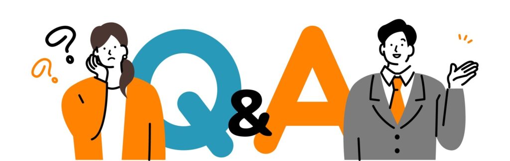 Q＆Aのイラスト